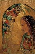 Odilon Redon, Lady of the Flowers